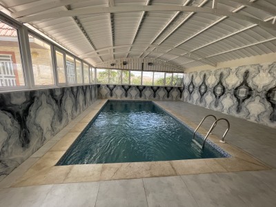 باغ ويلا سه خوابه استخر آبگرم قلات شیراز