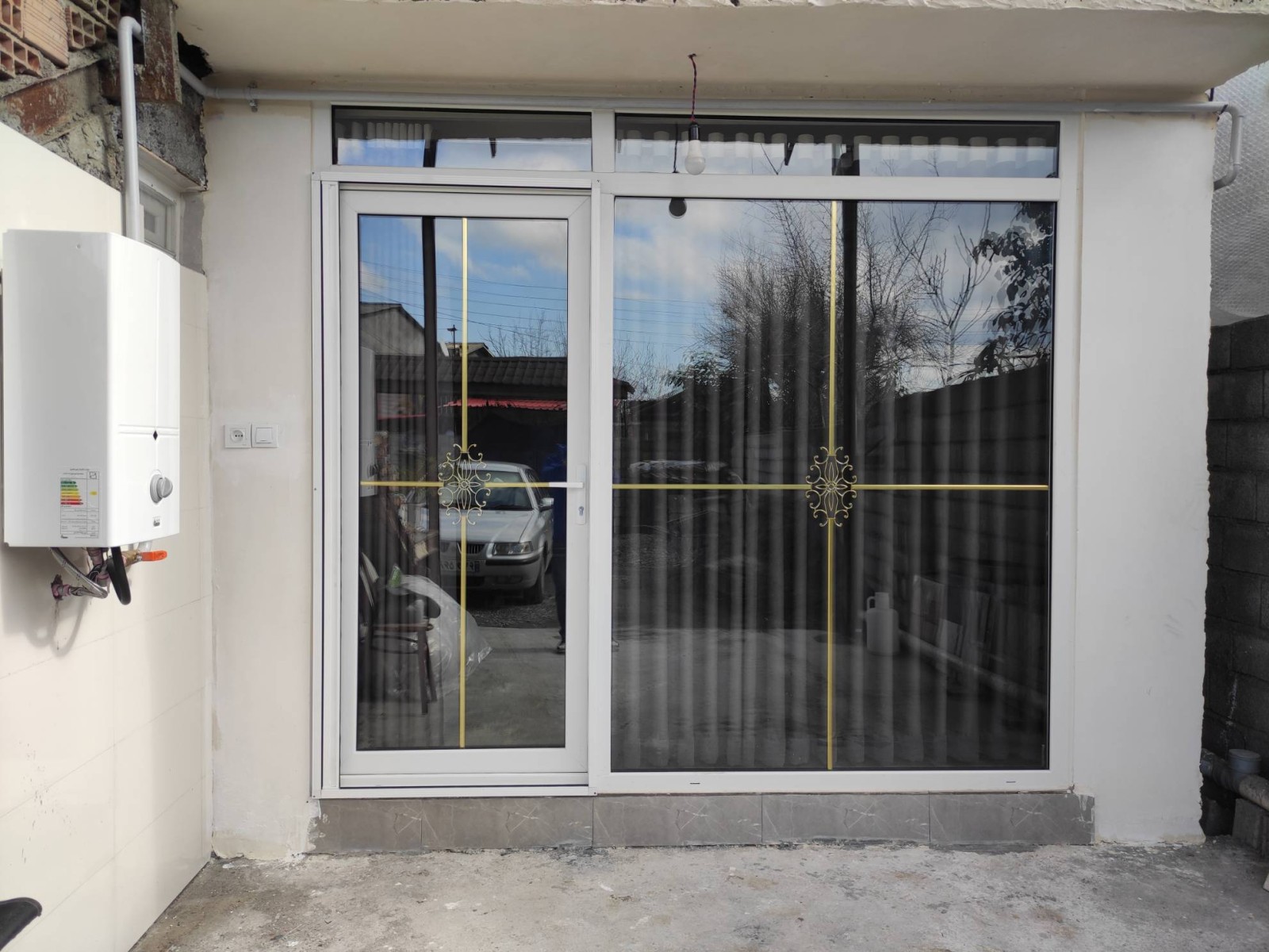 نمای بیرونی ساختمان