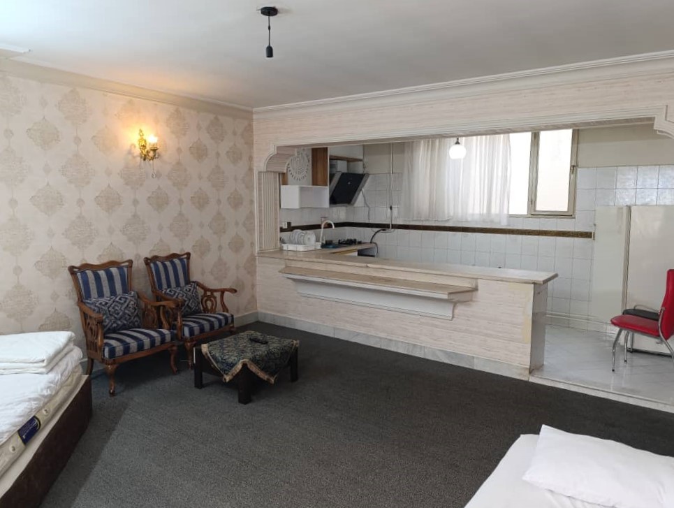 اتاق پذیرایی و آشپزخانه اتاق پذیرایی و آشپزخانه