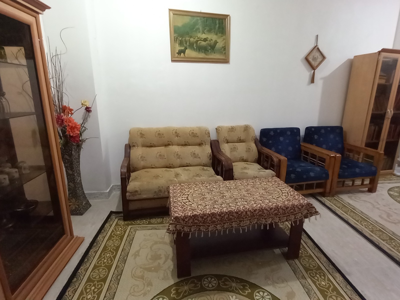 فضای اطاق خواب و نشیمن