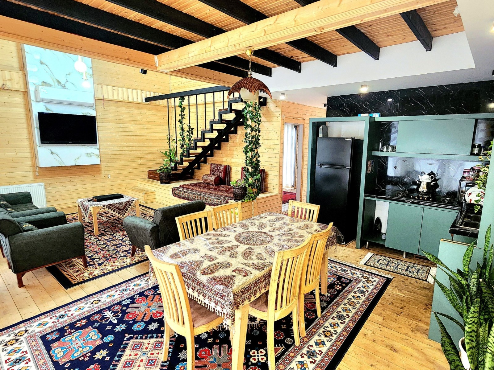 آشپزخانه و پذیرایی