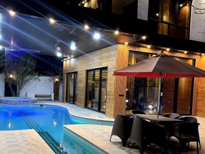 عمارت گیتار دوبلکس ۳ خوابه استخر ابگرم
