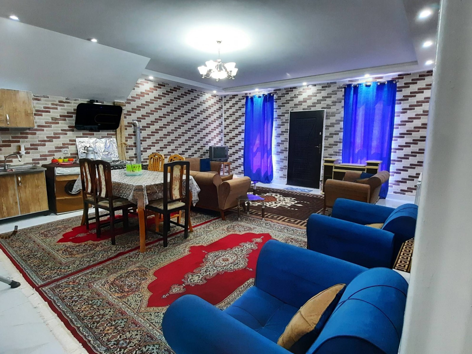 پذیرایی از زاویه دید اتاق خواب پذیرایی از زاویه دید اتاق خواب