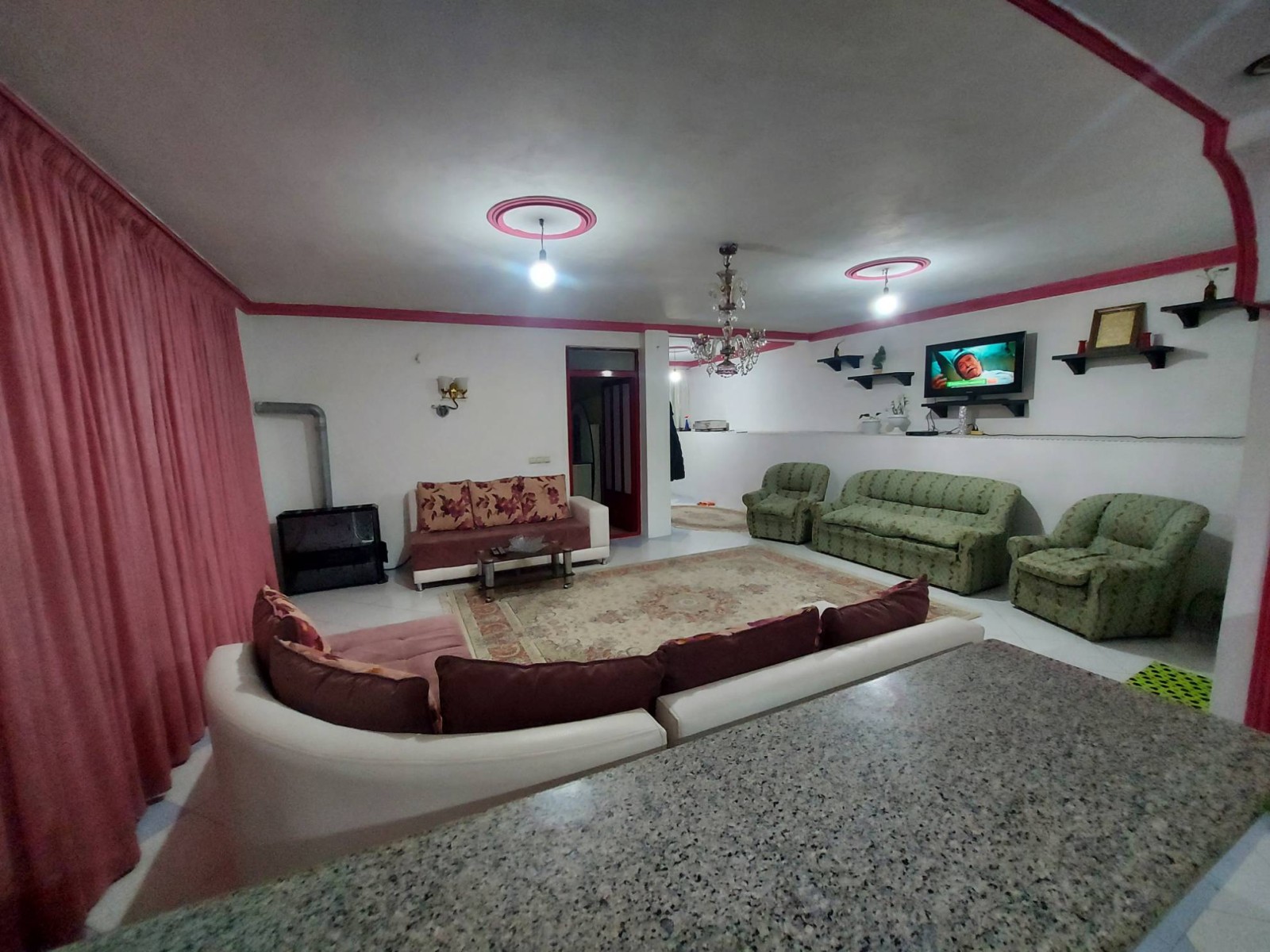 نمای داخلی (حال و پذیرایی )