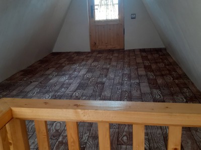 ویلای سوئیسی با منظره باغ