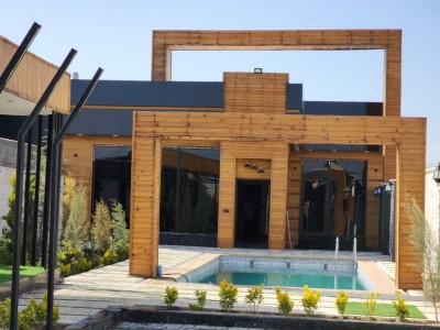 ویلای بسیار زیبا استخردار دو خوابه