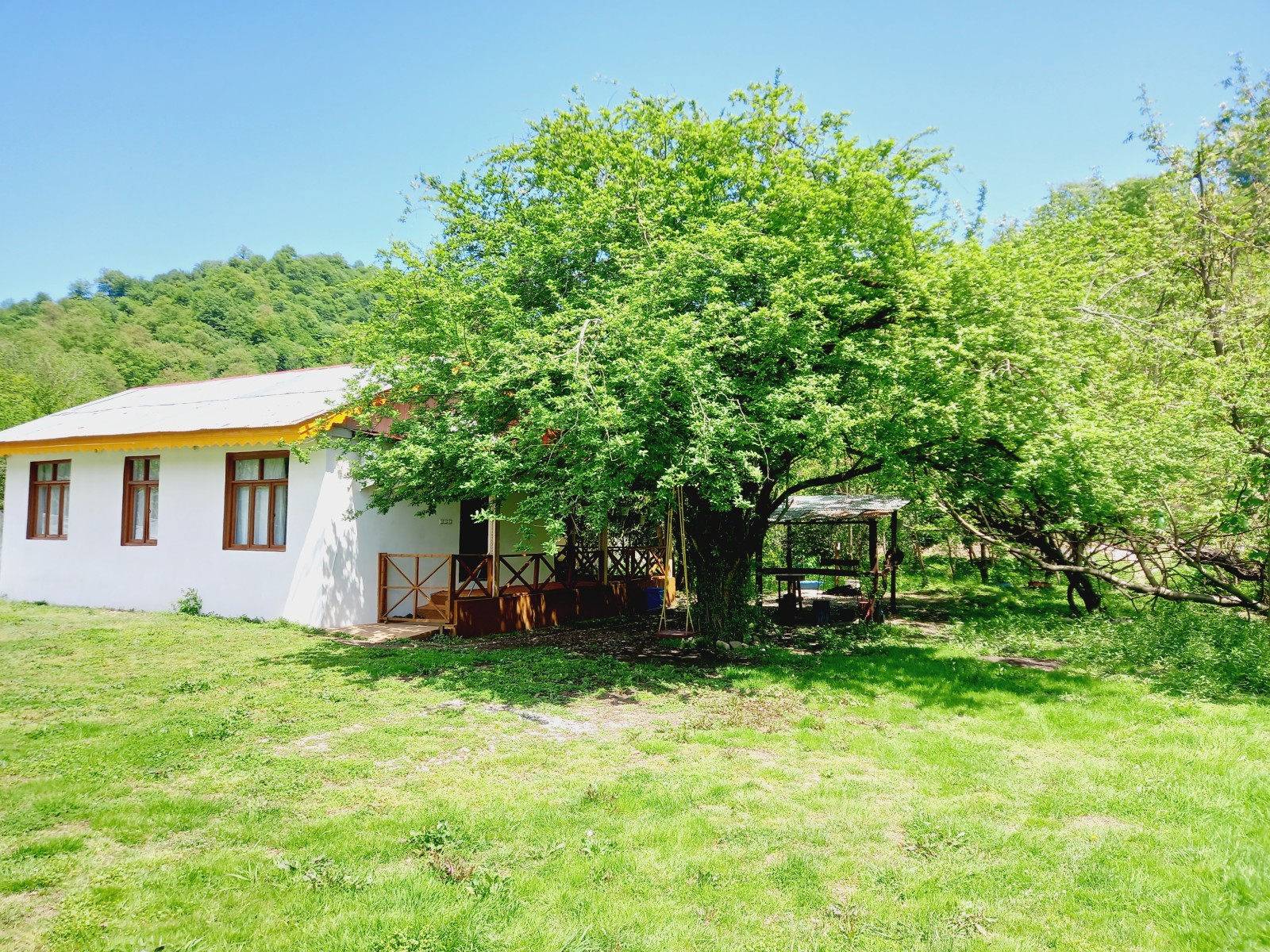 نمای اصلی کلبه