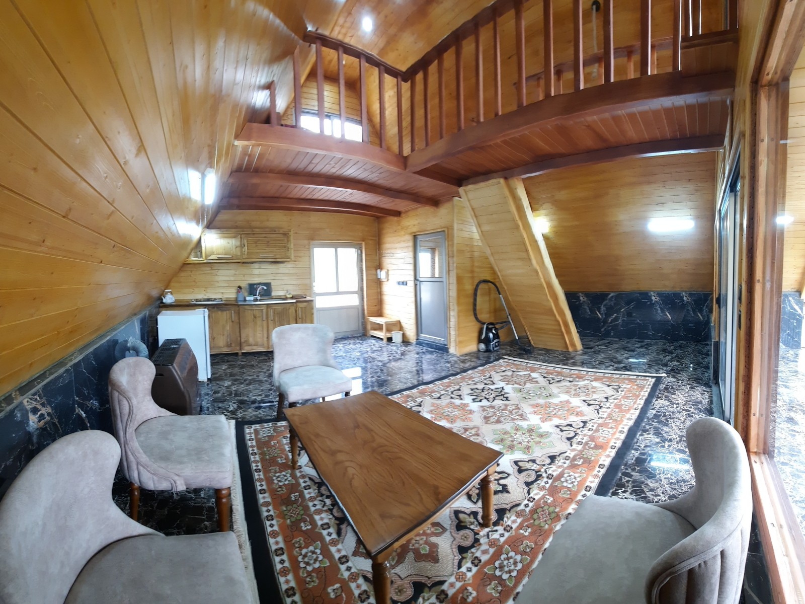 اتاق پذیرایی و آشپزخانه اتاق پذیرایی و آشپزخانه