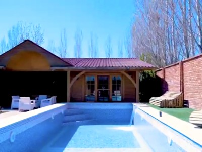 ویلای خاص چوبی مروارید