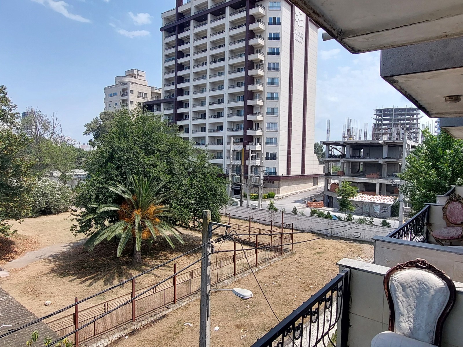 نمای تراس رو به دریا نمای تراس رو به دریا