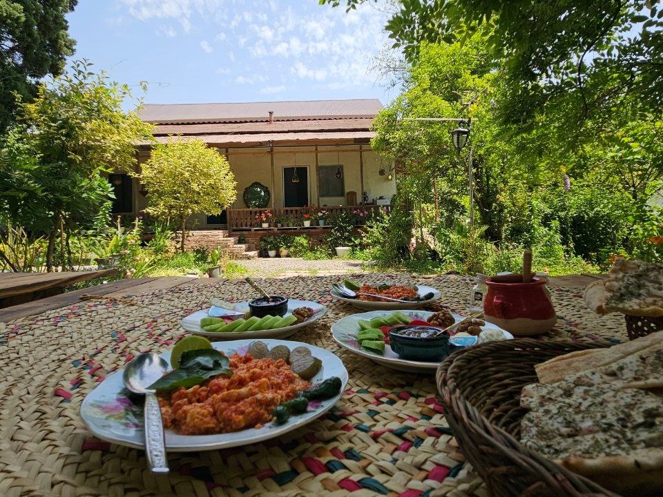 صبحانه با نمای اتاق ها