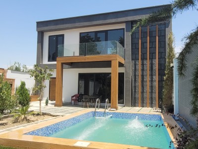 ویلای دوبلکس سه خوابه کردان با استخر آبگرم