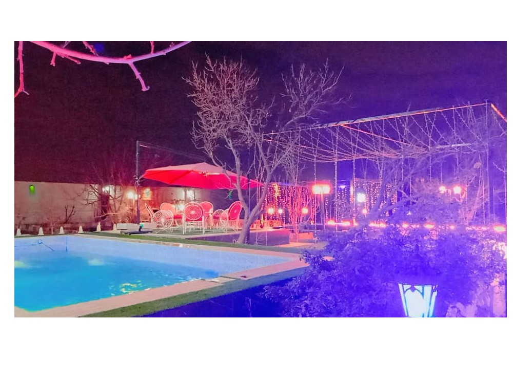 محوطه شیک و زیبای باغ محوطه شیک و زیبای باغ