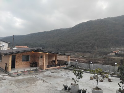 ویلای دو خوابه جنگلی شمعدونی جکوزی دار