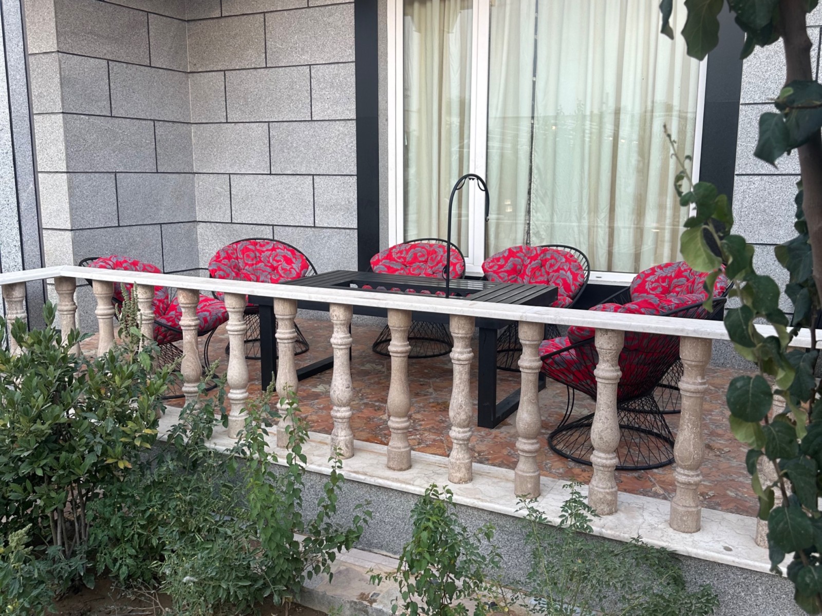 نمای تراس