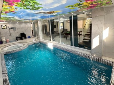 ویلای سه خوابه استخردار با جکوزی