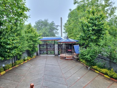 ویلا باغ دو خوابه با حیاط سرسبز