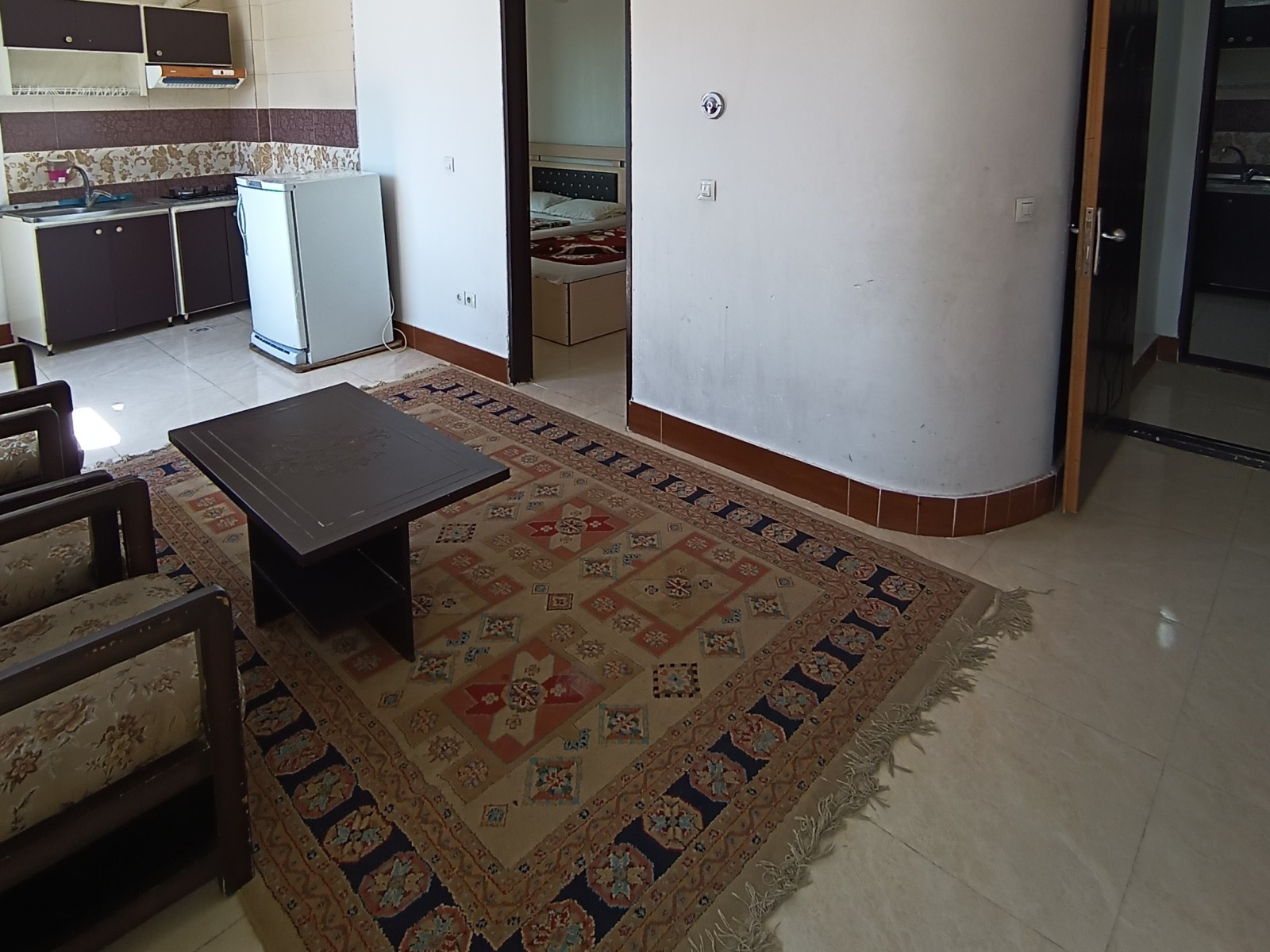 اتاق پذیرایی و اتاق خواب 1