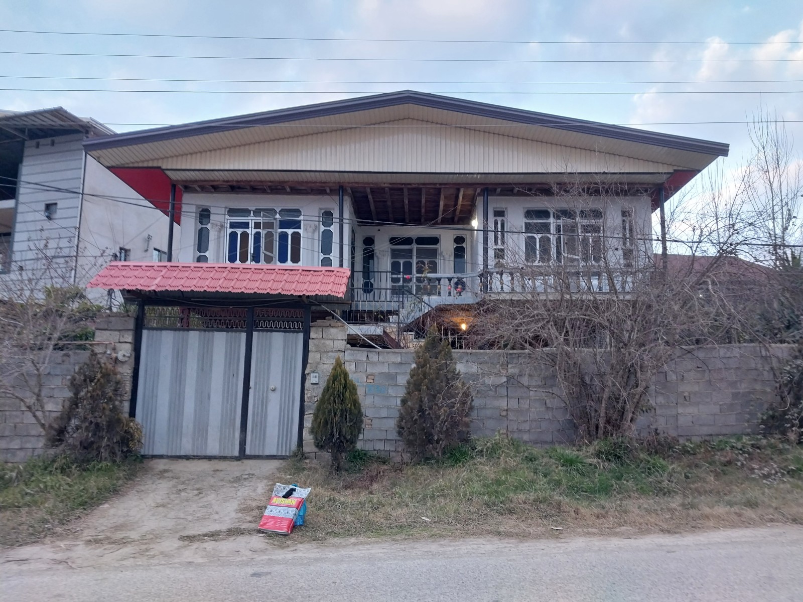 نمای بیرونی ویلا