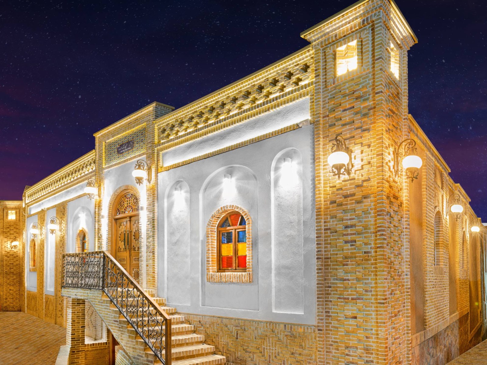 نمای بیرونی ساختمان