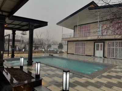 باغ ویلای دوبلکس با استخر آب گرم