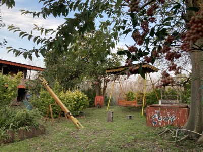 ویلای حیاط‌دار زیبا در خمام