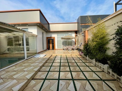ویلای دوخوابه کردان  با استخر آبگرم سرپوشیده