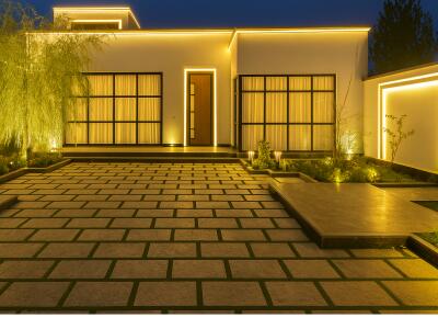 ویلای مدرن کهکشان با استخر چهارفصل خصوصی