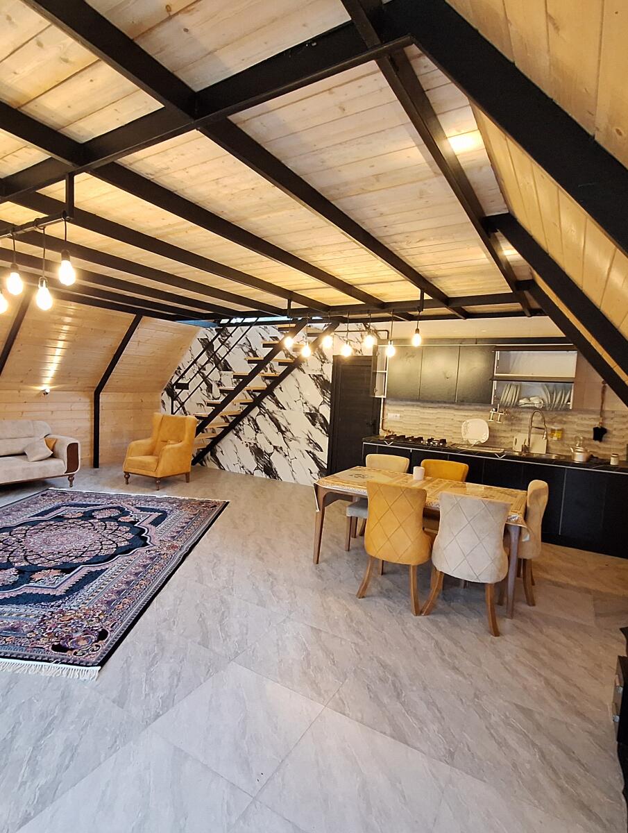 اتاق پذیرایی و آشپزخانه اتاق پذیرایی و آشپزخانه