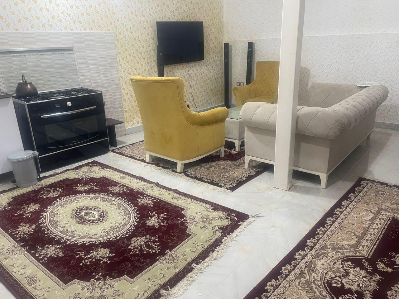 اتاق پذیرایی و آشپزخانه اتاق پذیرایی و آشپزخانه