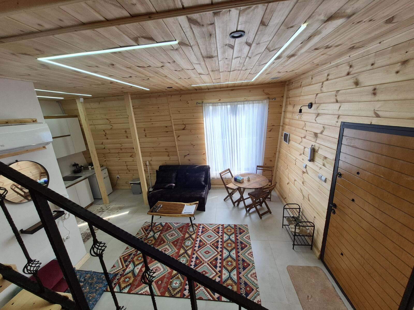 اتاق پذیرایی و آشپزخانه اتاق پذیرایی و آشپزخانه