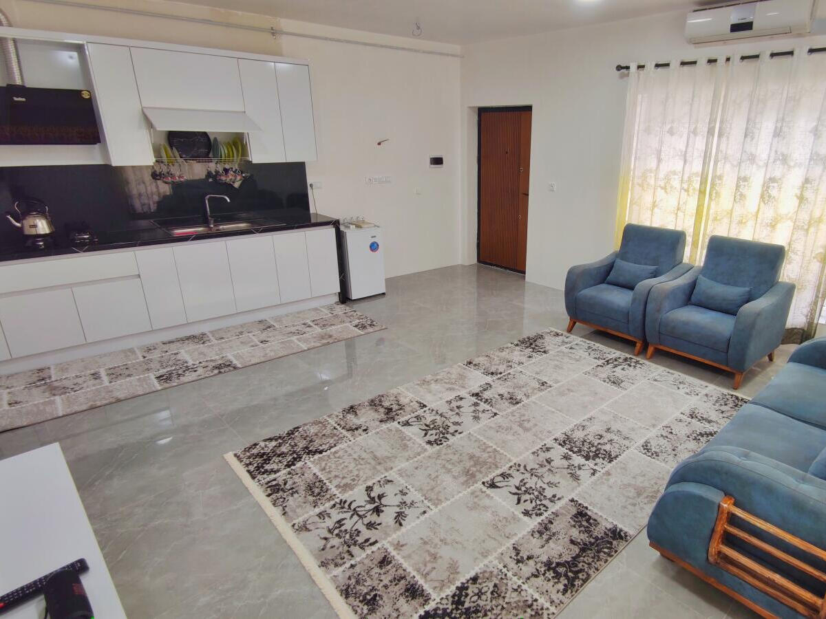 اتاق پذیرایی و آشپزخانه اتاق پذیرایی و آشپزخانه