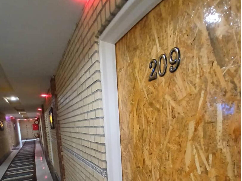 ورودی اقامتگاه