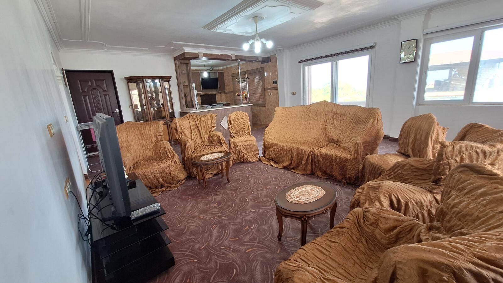 اتاق پذیرایی و آشپزخانه اتاق پذیرایی و آشپزخانه