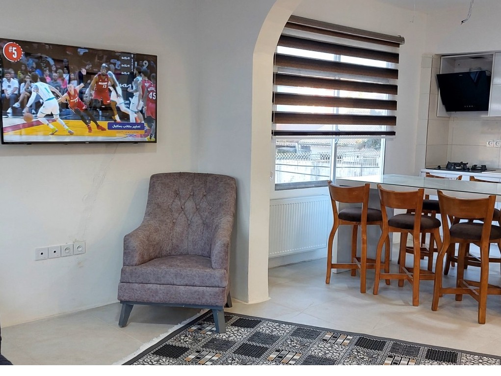 اتاق پذیرایی و آشپزخانه اتاق پذیرایی و آشپزخانه