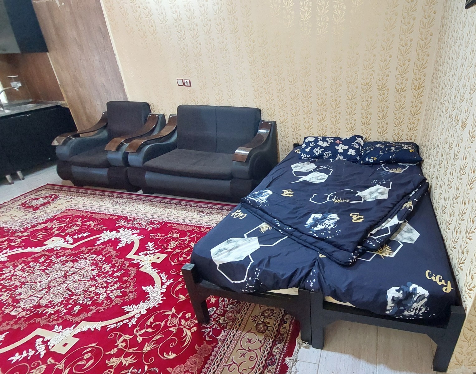 اتاق پذیرایی وخواب اتاق پذیرایی وخواب