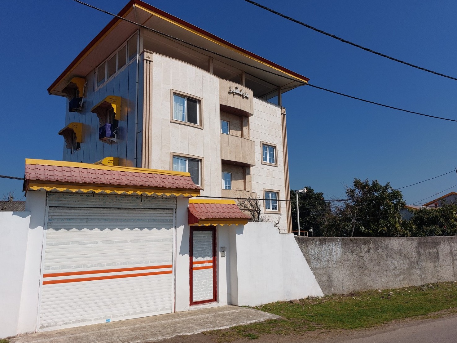 نمای ساختمان نمای ساختمان