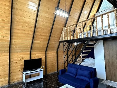 کلبه سوئیسی دوبلکس در شهرک نمک آبرود