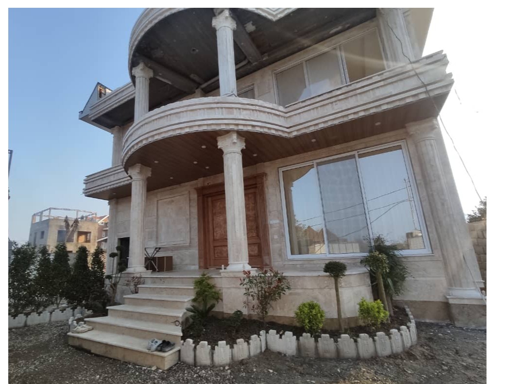 نمای سنگی ویلا