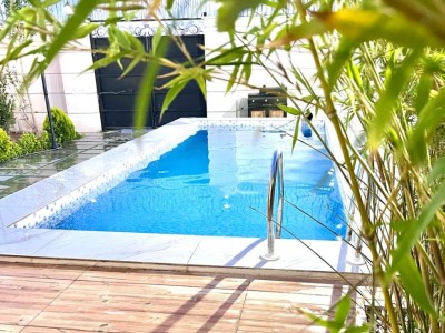 ویلای نوساز با استخر آبگرم و بیلیارد در کردان
