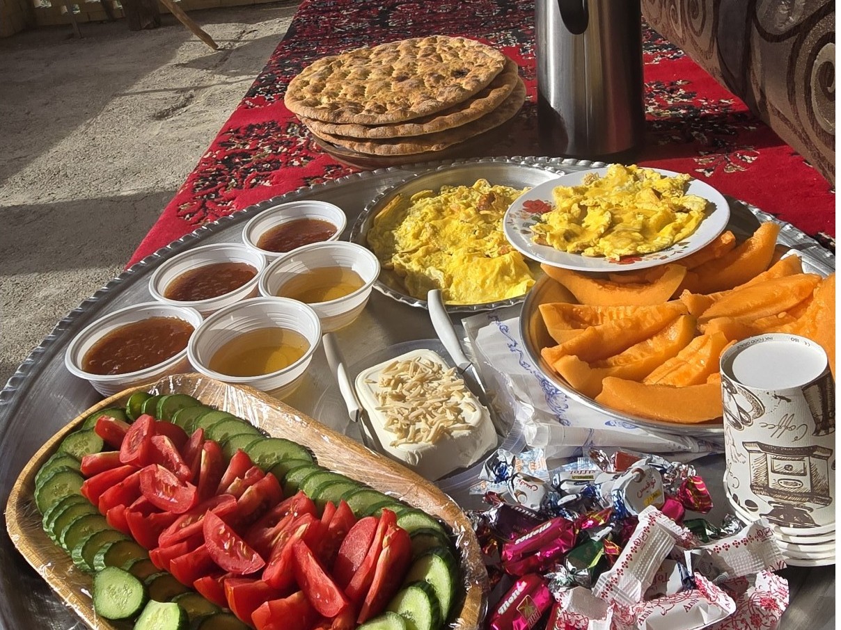 سرویس صبحانهٔ اقامتگاه