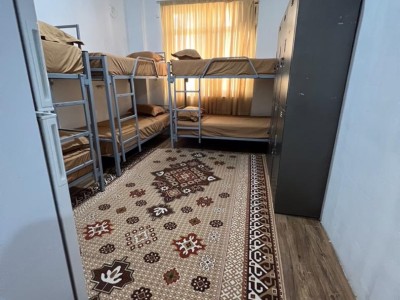 اتاق "۶ تخته" خوابگاه خانه آبی