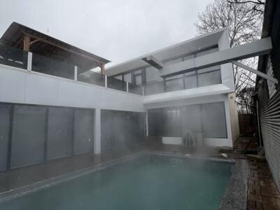 ویلای آبگرم شیشه ای وْی در سهیلیه