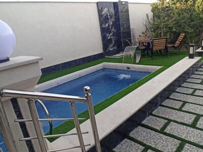 ویلای تک خوابه مدرن با استخر ویلای تک خوابه مدرن با استخر