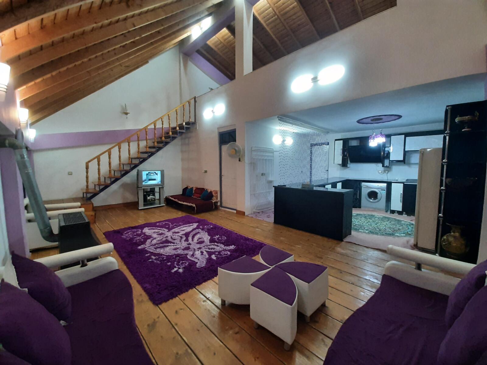 اتاق پذیرایی و آشپزخانه اتاق پذیرایی و آشپزخانه