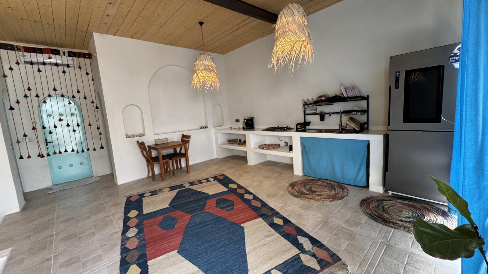 اتاق پذیرایی و آشپزخانه اتاق پذیرایی و آشپزخانه