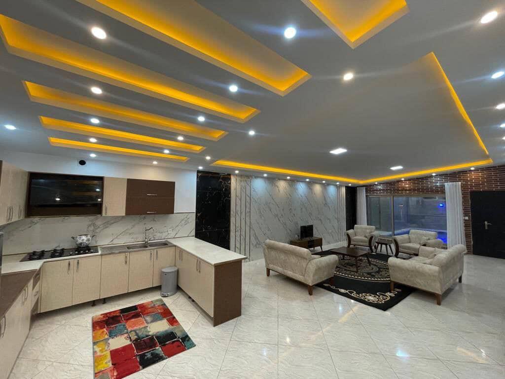 اتاق پذیرایی و آشپزخانه اتاق پذیرایی و آشپزخانه