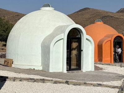 مجموعه اقامتی دشت بهشت "خانه گنبدی" در قم