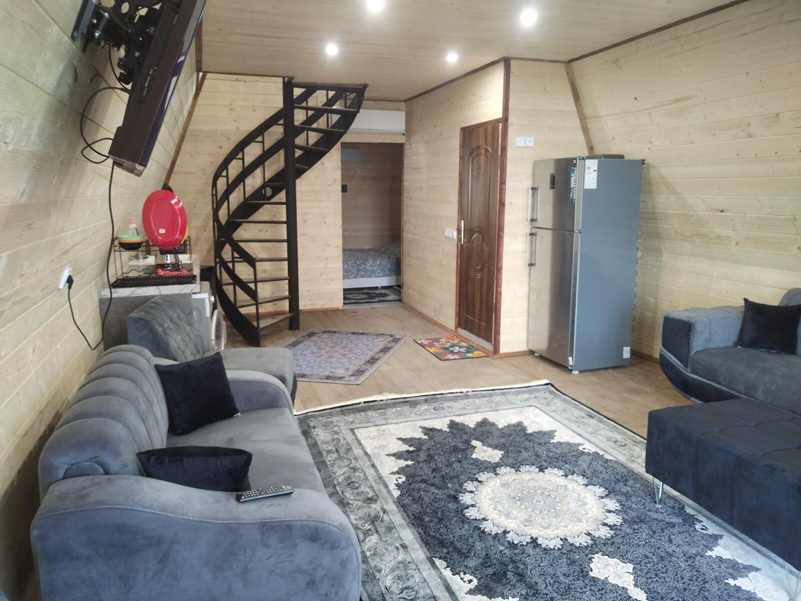 اتاق پذیرایی و آشپزخانه اتاق پذیرایی و آشپزخانه