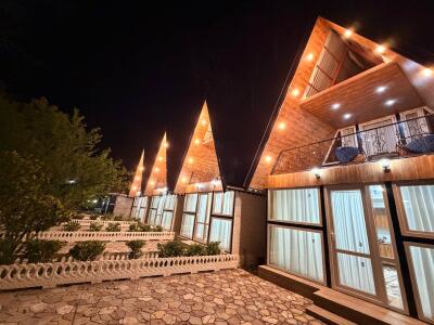 کلبه سوئیسی ساحلی در چاف و چمخاله